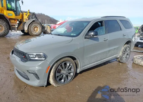 2021 Dodge Durango Gt Plus Awd from USA, damaged, VIN 1C4RDJDG7MC521682
